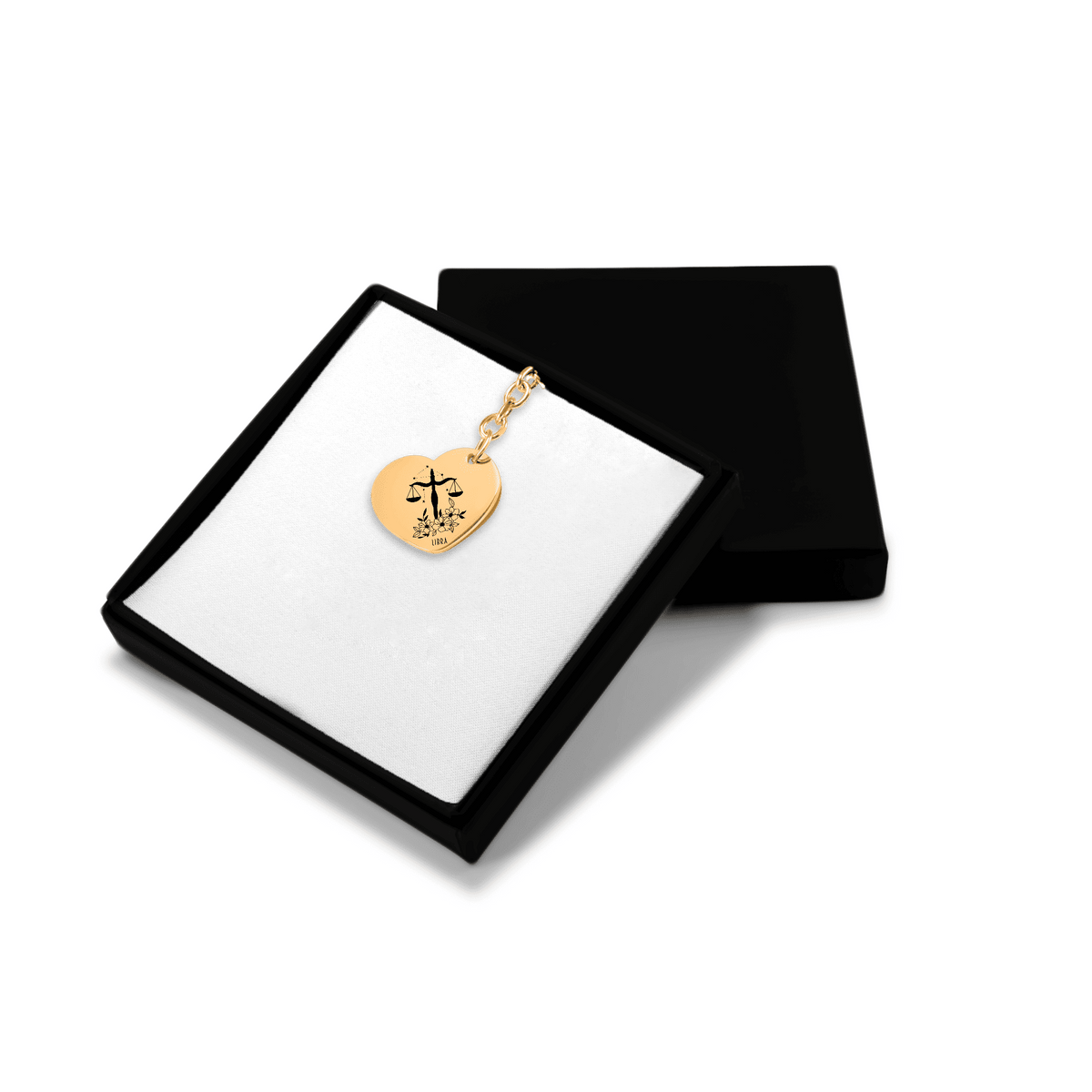 Porte-clés Coeur Signe Astrologique Balance