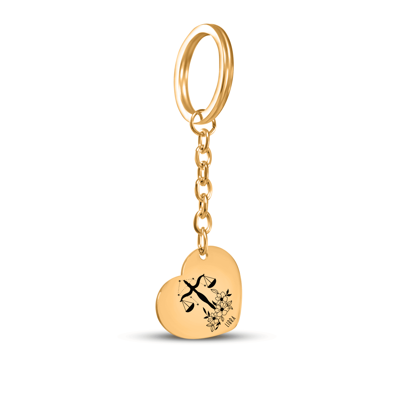 Porte-clés Coeur Signe Astrologique Balance