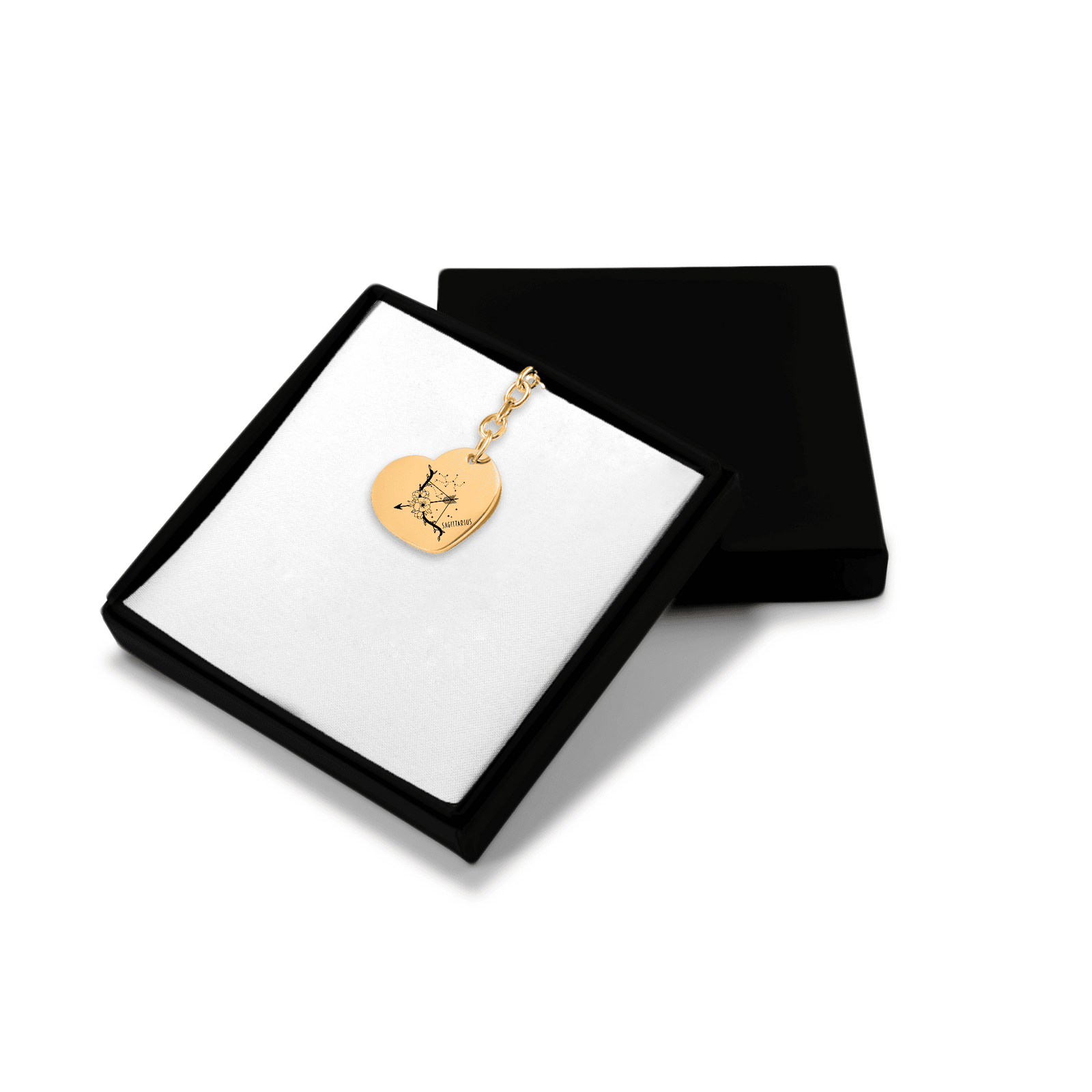 Porte-clés Coeur Signe Astrologique Sagittaire