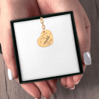 Porte-clés Coeur Anniversaire de Mariage 15 ans (noces de cristal)