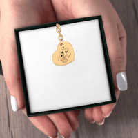 Porte-clés Coeur Signe Astrologique Verseau