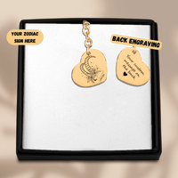 Porte-clés Coeur Signe Astrologique Capricorne