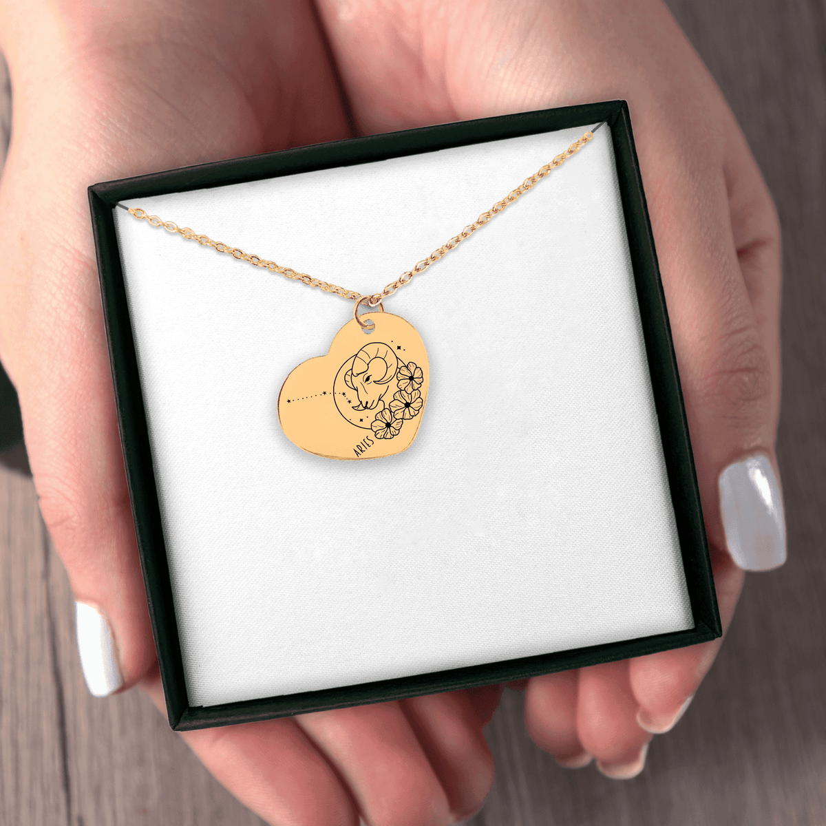 Collier Coeur Signe Astrologique Bélier