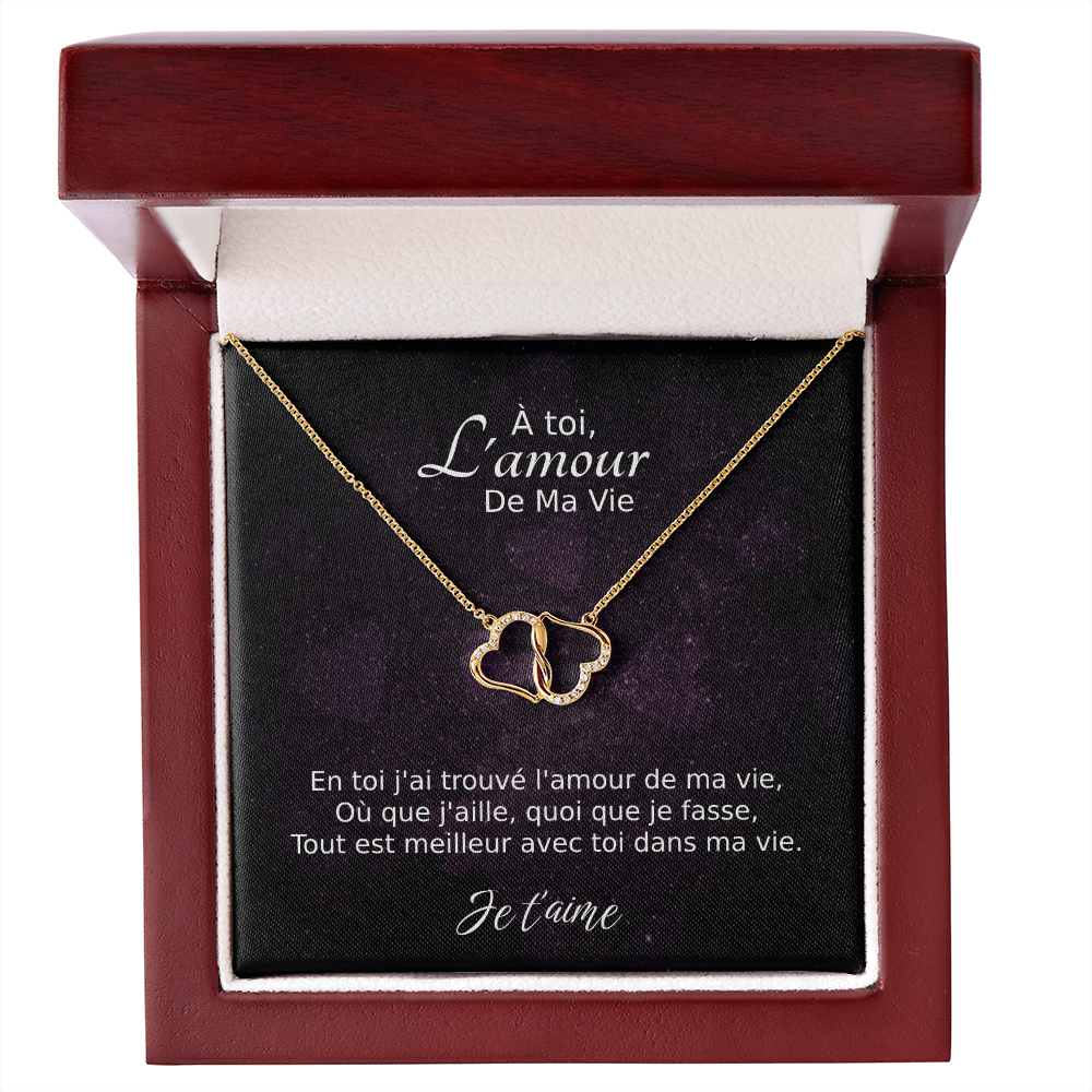 Collier de Coeur Pour Un Amour Eternel