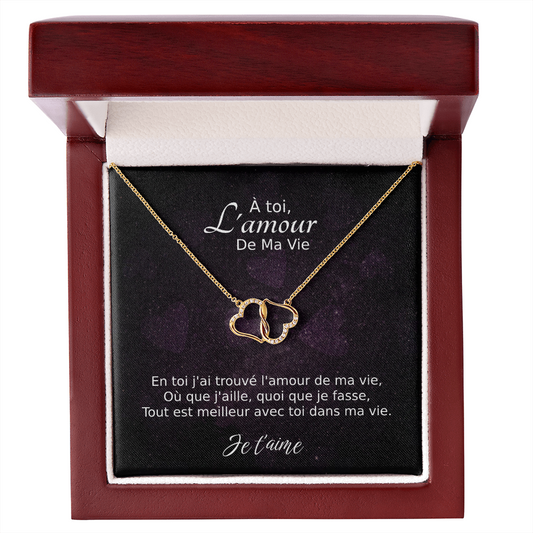 Collier de Coeur Pour Un Amour Eternel