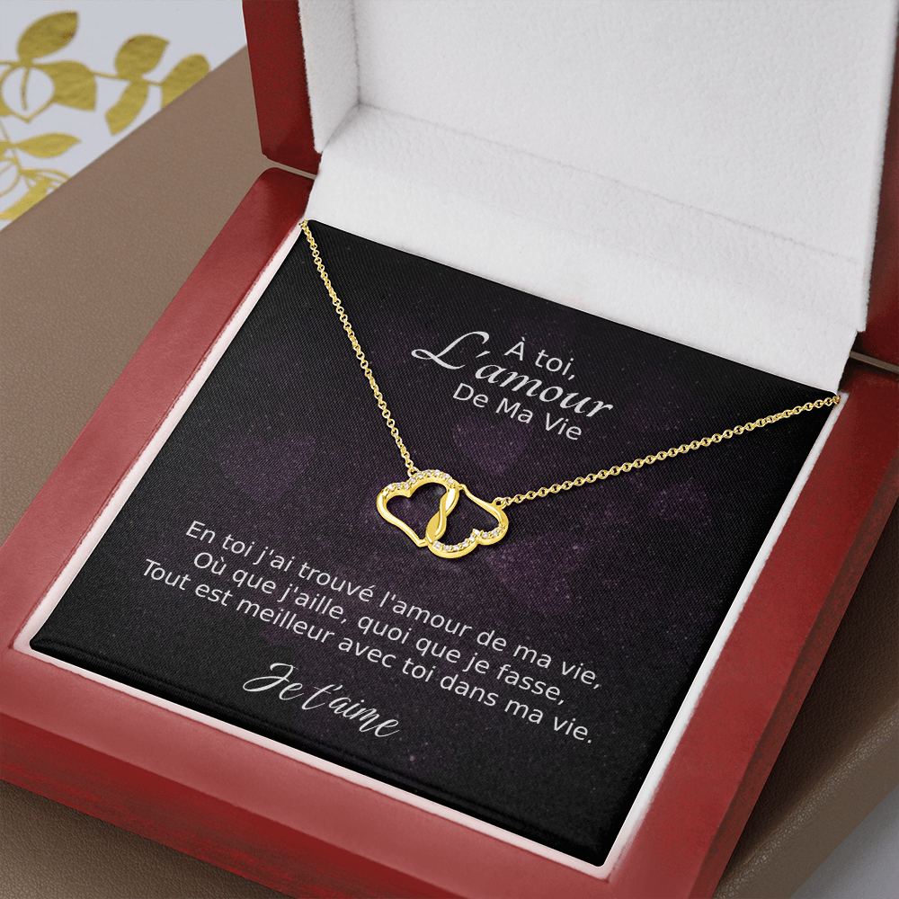 Collier de Coeur Pour Un Amour Eternel