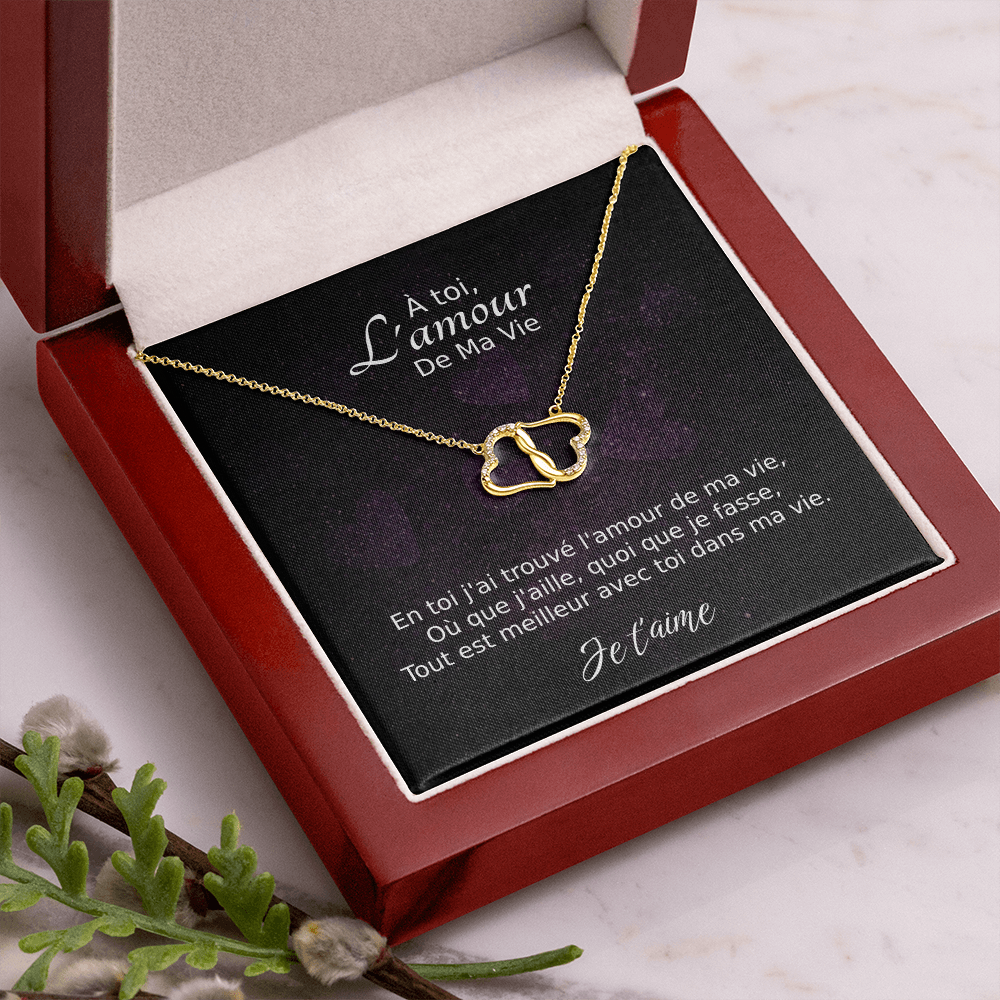 Collier de Coeur Pour Un Amour Eternel