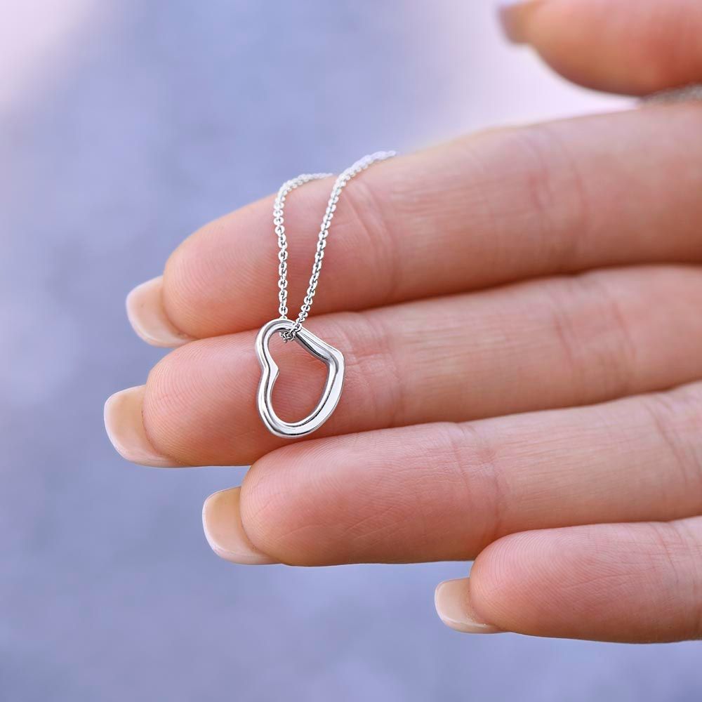 Collier Pour Maman-Fille avec une Carte Personnalisable